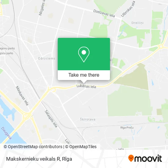Карта Makskernieku veikals R