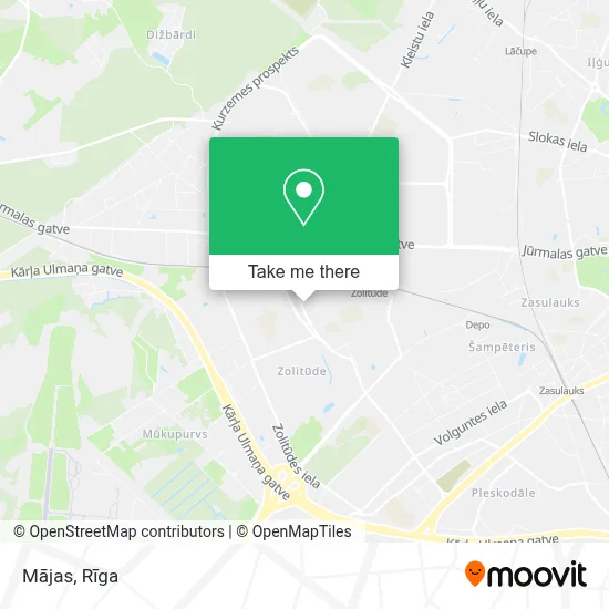 Mājas map