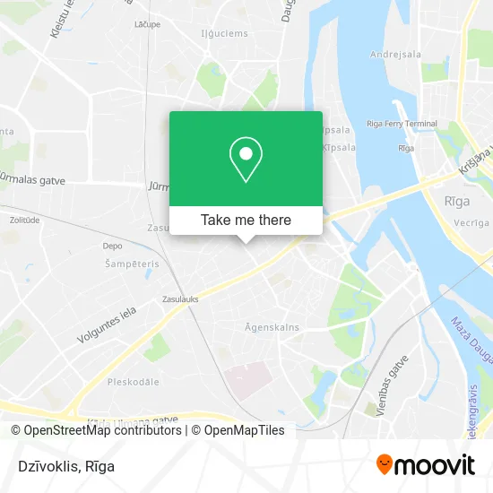 Карта Dzīvoklis