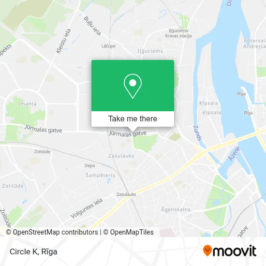 CIRCLEK map
