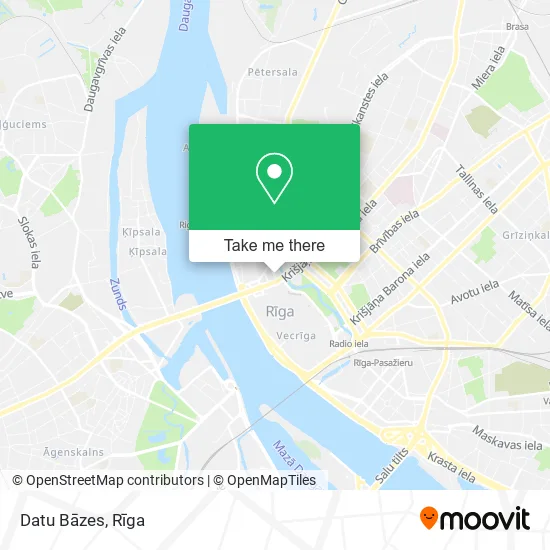 Карта Datu Bāzes