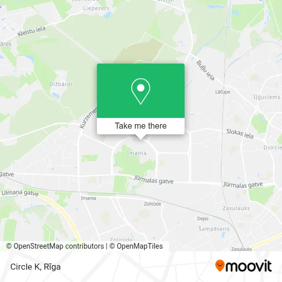 CIRCLEK map
