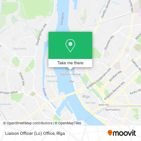 Карта Liaison Officer (Lo) Office