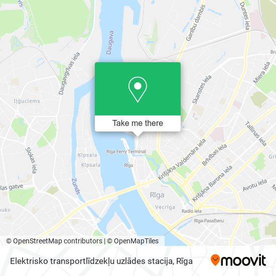 Elektrisko transportlīdzekļu uzlādes stacija map