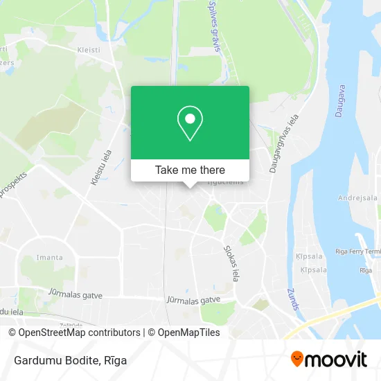 Карта Gardumu Bodite