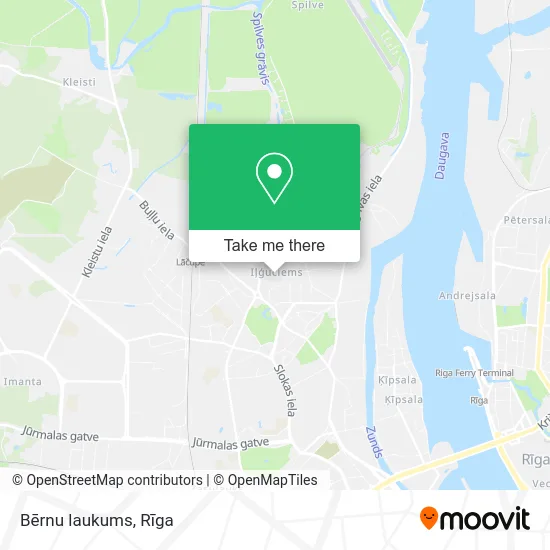 Карта Bērnu laukums