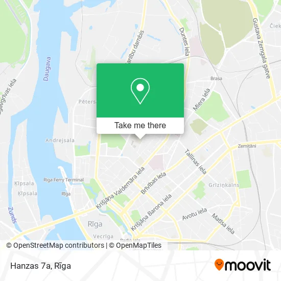 Карта Hanzas 7a