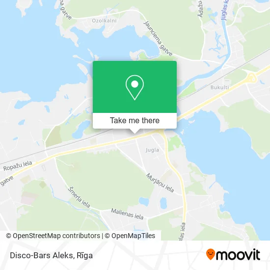 Карта Disco-Bars Aleks