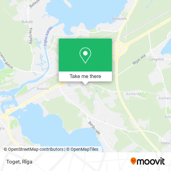 Карта Toget