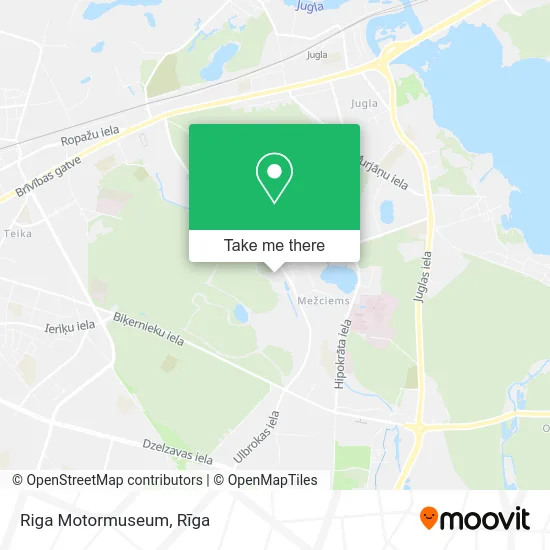 Карта Riga Motormuseum