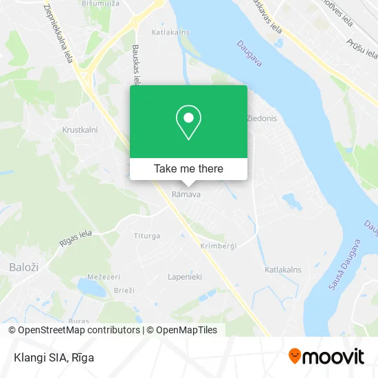 Карта Klangi SIA