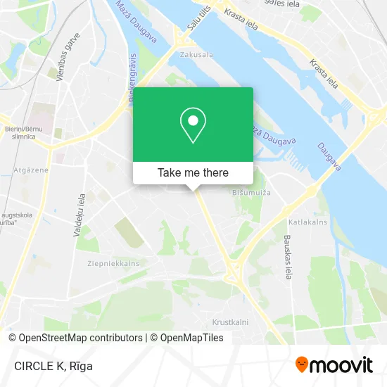 CIRCLE K map