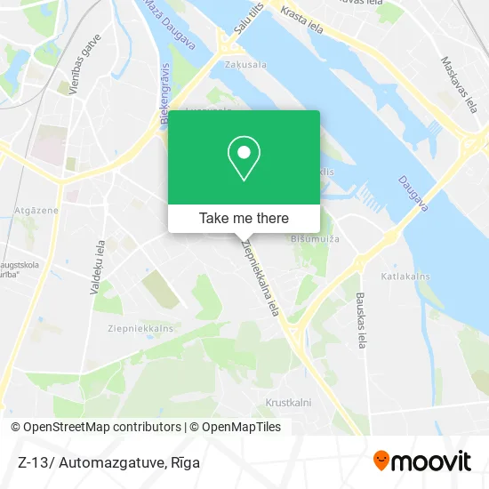 Карта Z-13/ Automazgatuve