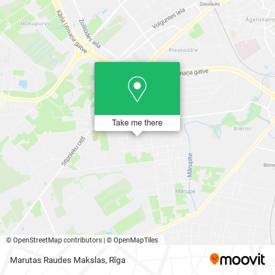 Marutas Raudes Makslas map