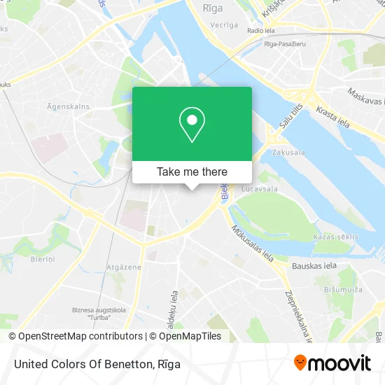 United Colors Of Benetton map