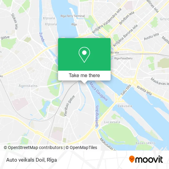 Карта Auto veikals Doil