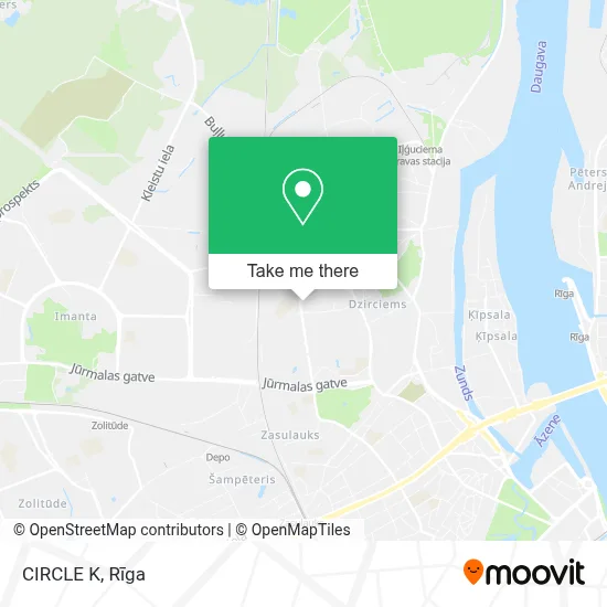 CIRCLE K map