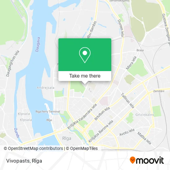 Карта Vivopasts