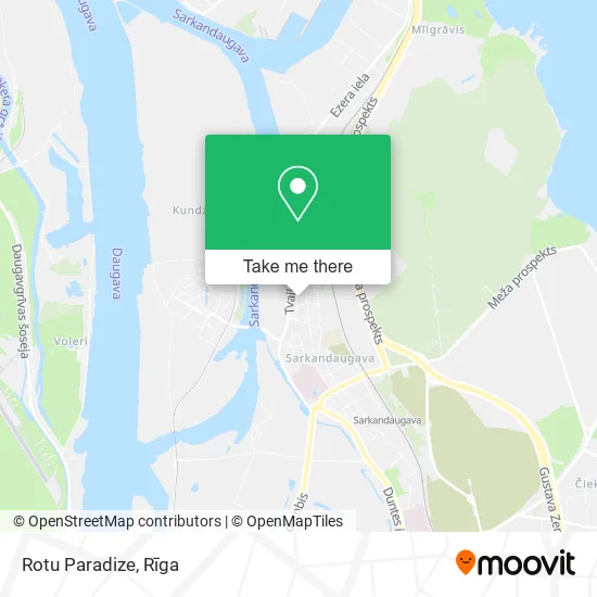 Карта Rotu Paradize