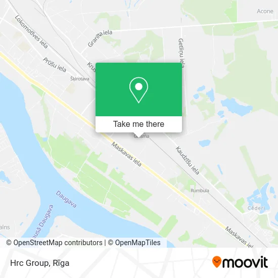 Карта Hrc Group