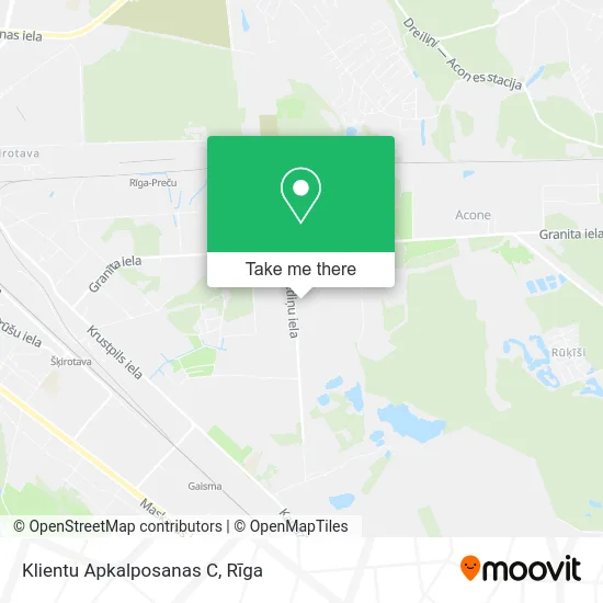 Карта Klientu Apkalposanas C