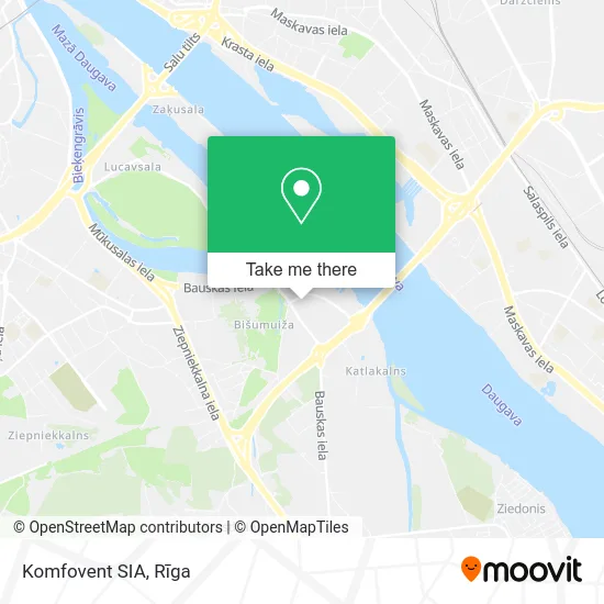 Карта Komfovent SIA