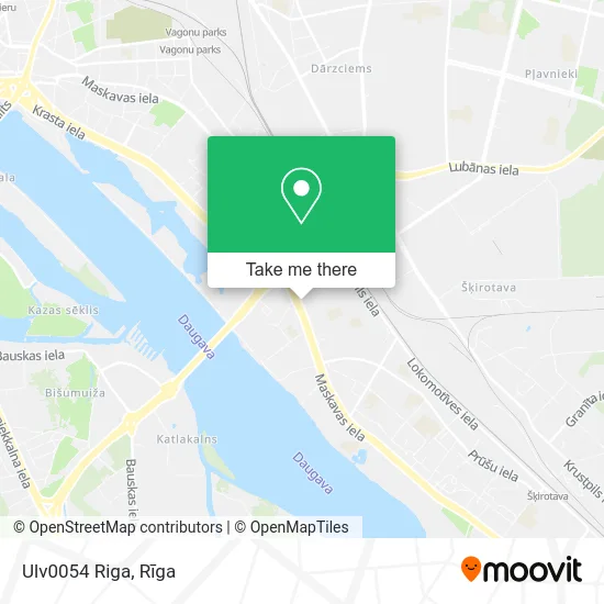 Карта Ulv0054 Riga