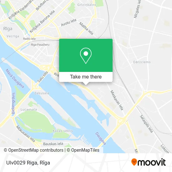 Карта Ulv0029 Riga