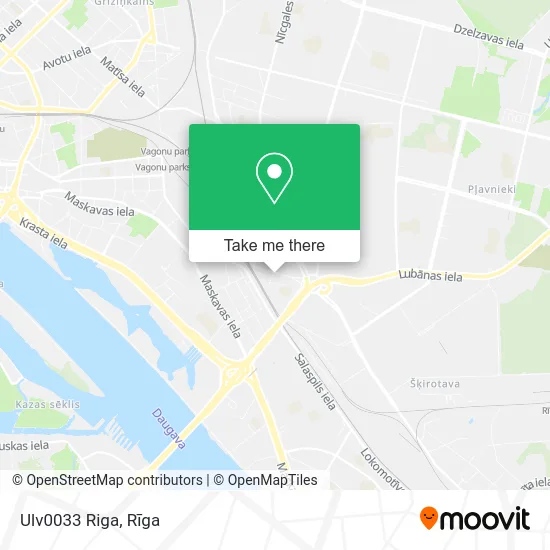 Карта Ulv0033 Riga