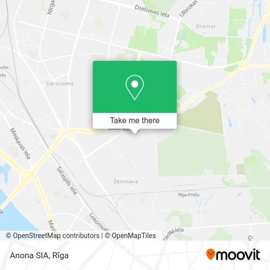 Карта Anona SIA