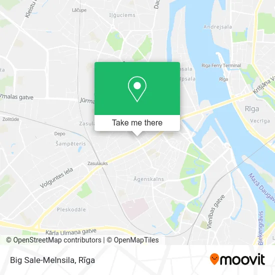 Карта Big Sale-Melnsila