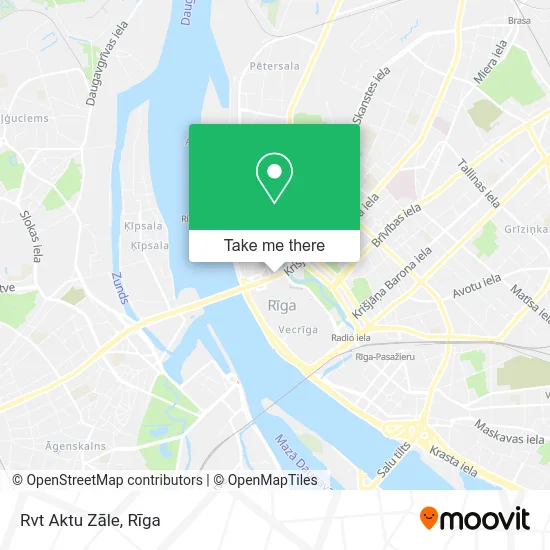 Карта Rvt Aktu Zāle