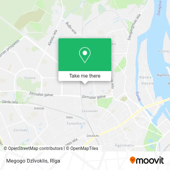 Megogo Dzīvoklis map