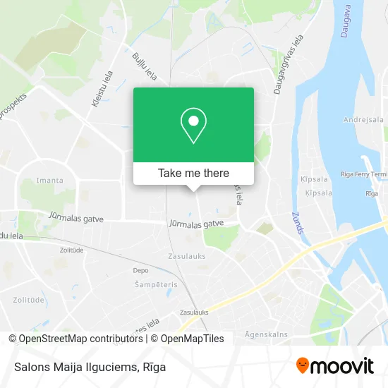 Карта Salons Maija Ilguciems