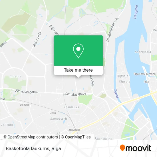 Basketbola laukums map