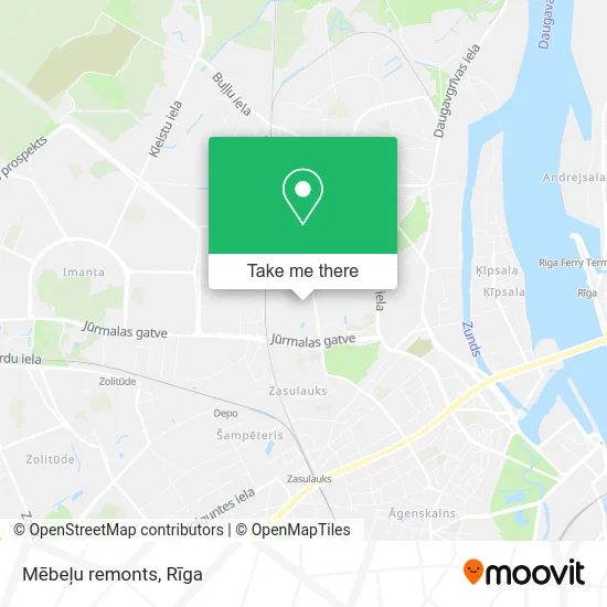 Карта Mēbeļu remonts