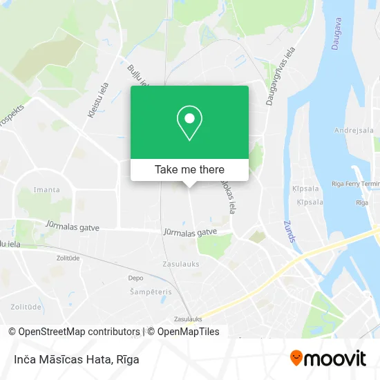 Inča Māsīcas Hata map