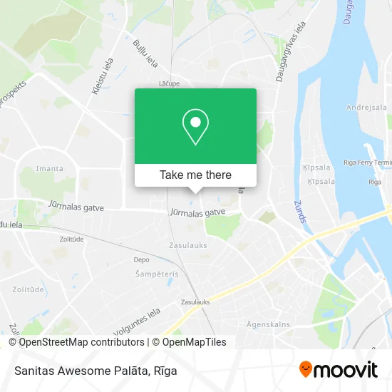 Карта Sanitas Awesome Palāta