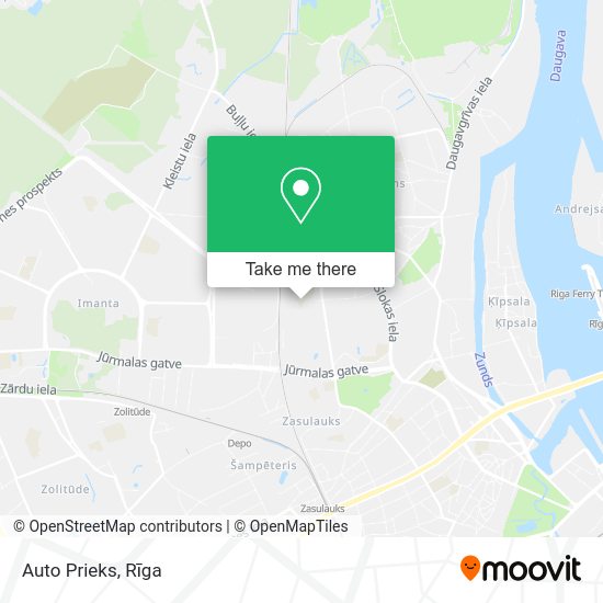 Карта Auto Prieks