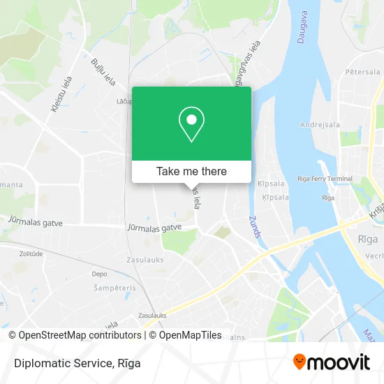 Карта Diplomatic Service