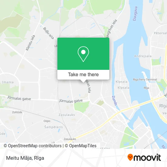 Карта Meitu Māja