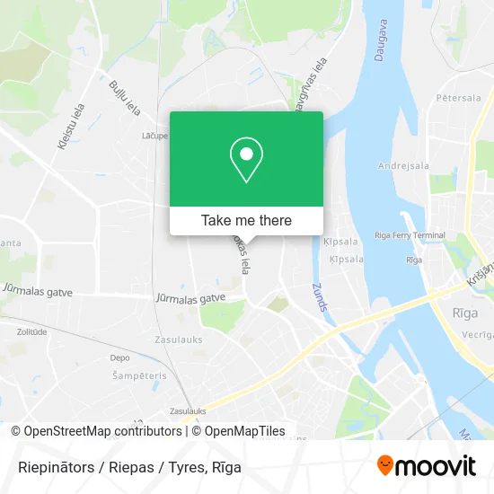 Riepinātors / Riepas / Tyres map