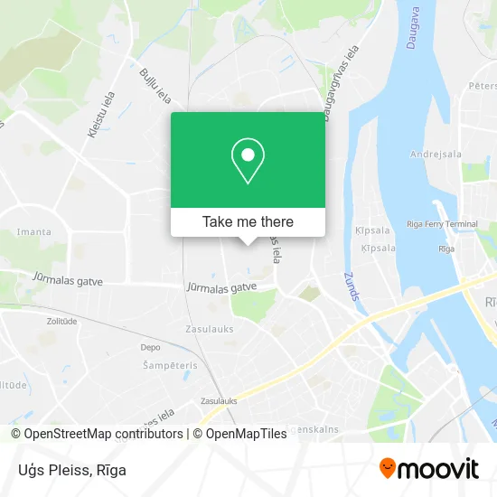 Карта Uģs Pleiss