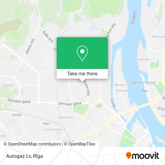 Карта Autogaz.Lv