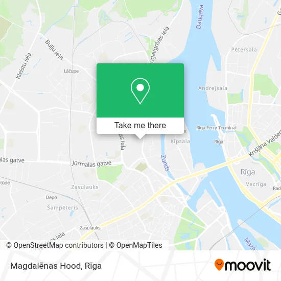 Magdalēnas Hood map