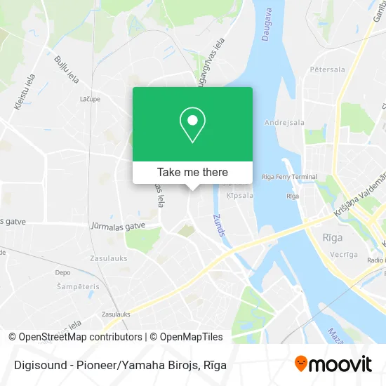 Digisound - Pioneer / Yamaha Birojs map