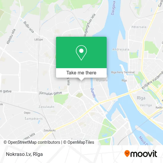 Карта Nokraso.Lv