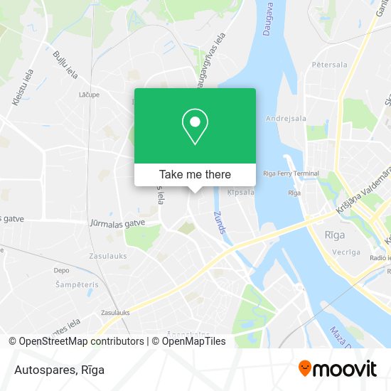 Карта Autospares