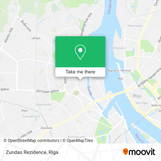 Карта Zundas Rezidence