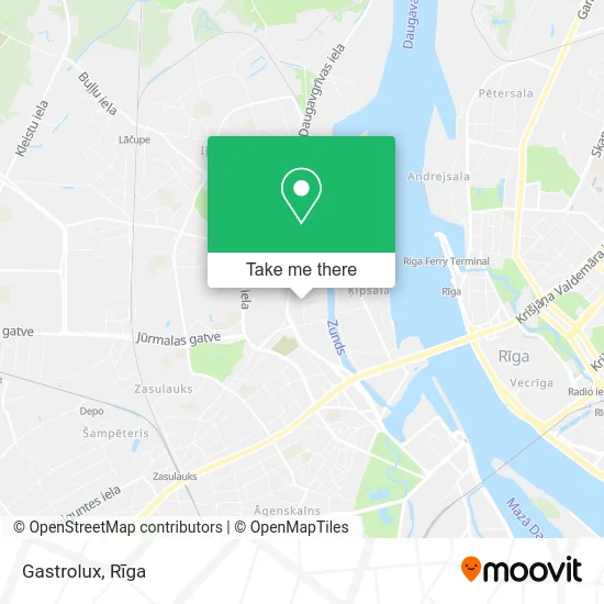 Карта Gastrolux